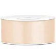 tasiemka satynowa classic kremowa partydeco 25 mm 25 m