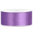 tasiemka satynowa classic lawendowy partydeco 25 mm 25 m