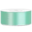 tasiemka satynowa classic mietowa partydeco 25 mm 25 m