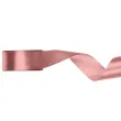 tasiemka satynowa classic wstazka dekoracja na wesele urodziny brudny roz 2 5 cm 25 m