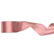 tasiemka satynowa classic wstazka dekoracja na wesele urodziny brudny roz 5 cm 25 m