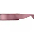 tasiemka satynowa classic wstazka dekoracja na wesele urodziny ciermny brudny roz 1 2 cm 25 m