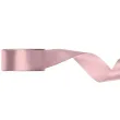 tasiemka satynowa classic wstazka dekoracja na wesele urodziny jasny brudny roz 3 8 cm 25 m