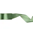 tasiemka satynowa classic wstazka dekoracja na wesele urodziny szalwiowy zielony 3 8 cm 25 m