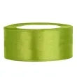 tasiemka satynowa classic zielone jabluszko partydeco 25 mm 25 m