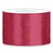 tasiemka satynowa czerwone win 50 mm 25 m