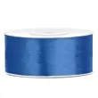tasiemka satynowa niebieska krolewski 25 mm 25 m