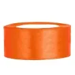 tasiemka satynowa pomaranczowa 25 mm 25 m