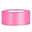 tasiemka satynowa rozowa 25 mm 25 m
