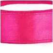 tasiemka satynowa rozowa ciemna 12 mm 25 m