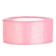 tasiemka satynowa rozowa jasna 25 mm 25 m