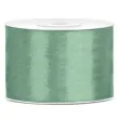tasiemka satynowa szarozielony 50 mm 25 m