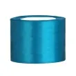 tasiemka satynowa turkusowa 50 mm 25 m