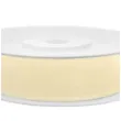 tasiemka szyfonowa kremowa jasna 6 mm 25 m