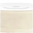 tasiemka szyfonowa z lamowka premium kremowa 25 mm 25 m