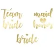 tatuaz wodny wieczor panienski team bride zloty partydeco 13 szt