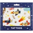 tatuaze zmywalne kosmiczne samoloty partydeco 11 szt