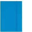 teczka a4 kartonowa z gumka niebieska d rect