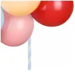 topper balonowy tecza partydeco 29 cm