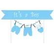 topper its a boy ubranka na sznurku niebieski jix