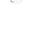topper laminowany liczba 90 bialy 18 cm