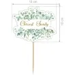 topper papierowy chrzest swiety eukaliptus beauty 20 cm