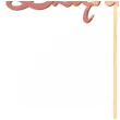 topper papierowy dziekujemy serce rose gold partycollection 22 x 14 cm