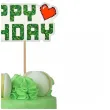 topper papierowy game on happy birthday godan 14 5 cm