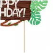 topper papierowy happy birthday safari jix 15 cm