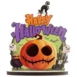 topper papierowy happy halloween dynia i duszki dekora 12 5 cm