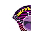 topper papierowy imprezkaaa 17 cm