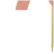 topper papierowy liczba 70 rose gold metalic 18 cm