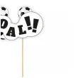 topper papierowy pilka nozna football party goooal godan 15x23 cm