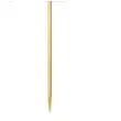topper papierowy the end penisek zloty 14 x 17 5 cm