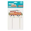 topper papierowy woz strazacki fireman godan 19x13 cm