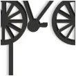 topper z pleksy rower cross czarny 11x12 5 cm