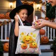 torba eko happy halloween swieto dyni bialy 40x35 cm