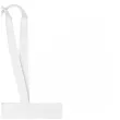 torba eko krolowa jest tylko jedna bialy 40x35 cm