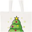 torba eko wesolych swiat bajeczne swieta choinka bialy 40x35 cm