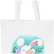 torba eko wielkanoc pastelowy kroliczek bialy 40x35 cm