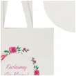 torba premium kochamy cie mamo kwiaty ecru 40x34 cm