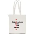 torba premium wiadomo ze jestes calym moim swiatem mama ecru 40x34 cm