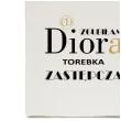 torba premium zgubilam diora torebka zastepcza ecru 40x34 cm