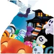 torebka na slodycze dynie i duchy halloween guirca 22 x 13 5 cm