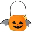 torebka na slodycze halloween dynia pomaranczowy partydeco 29 x 17 5 cm