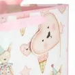 torebka prezentowa dzieciece atrybuty lody rozowy jasny partypal 23 x 17 5 x 10 cm