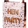 torebka prezentowa glitz and glamour hen party rozowe zloto godan 32 x 26 cm