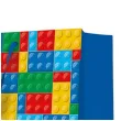 torebka prezentowa kolorowe klocki paw 33 5 x 26 5 x 13 cm