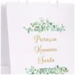 torebka prezentowa komunia swieta eukaliptus beauty 18x22 cm
