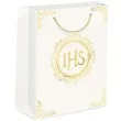 torebka prezentowa komunia swieta ihs ornament partypal 26x32 cm